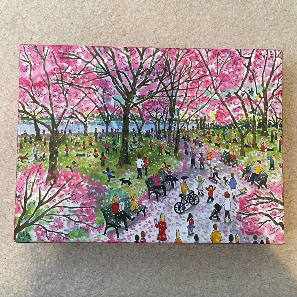 Galison 'Cherry Blossoms' 1000 Piece Jigsaw Puzzle
